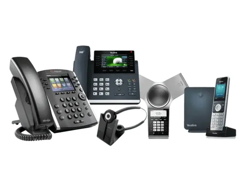 IP phones for PBX and SIP trunking solutions